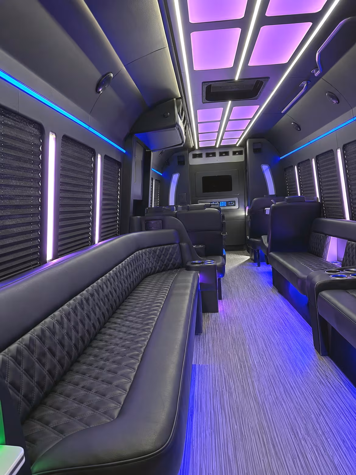 party bus transportation for springdale area proms