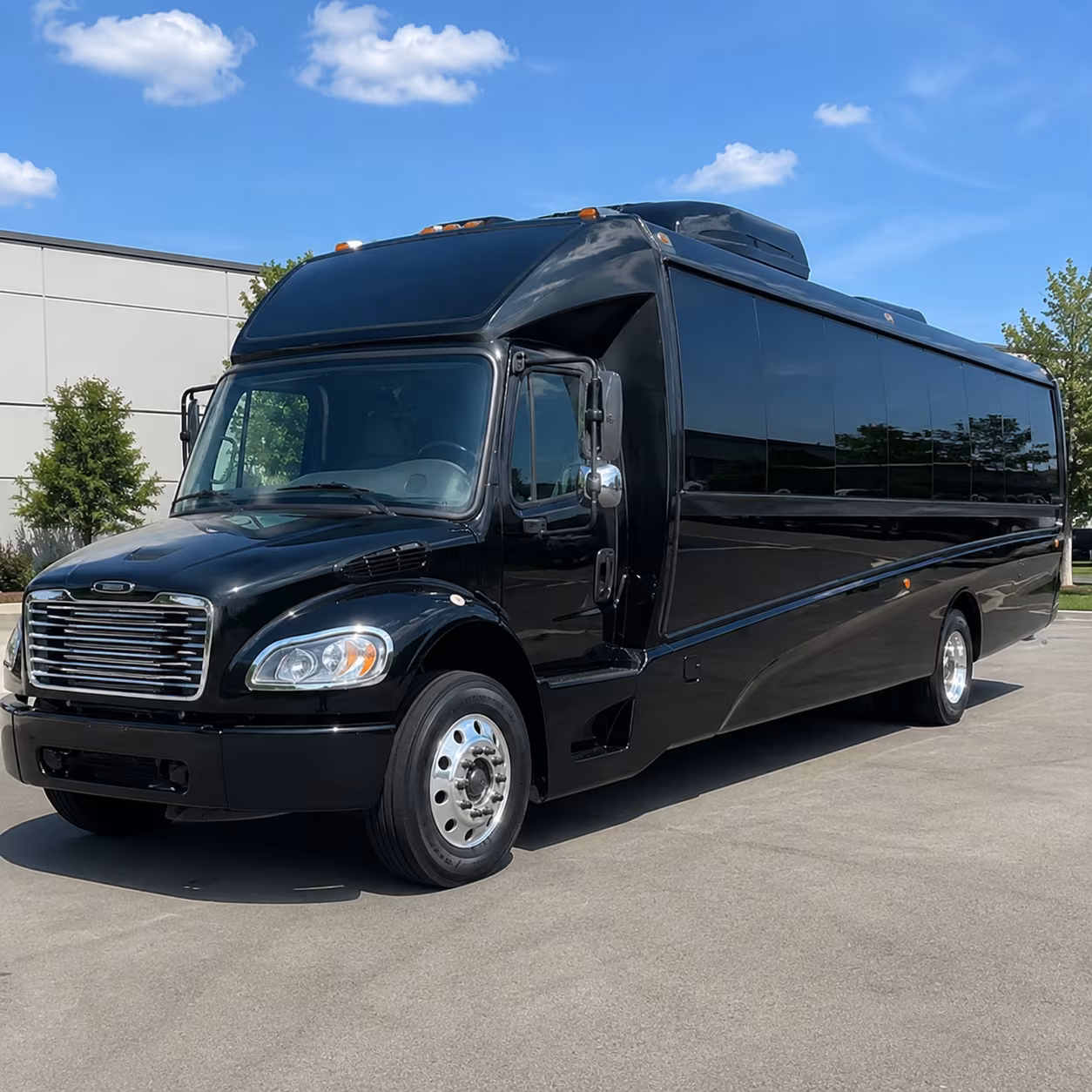 springdale employee transportation onboard seating