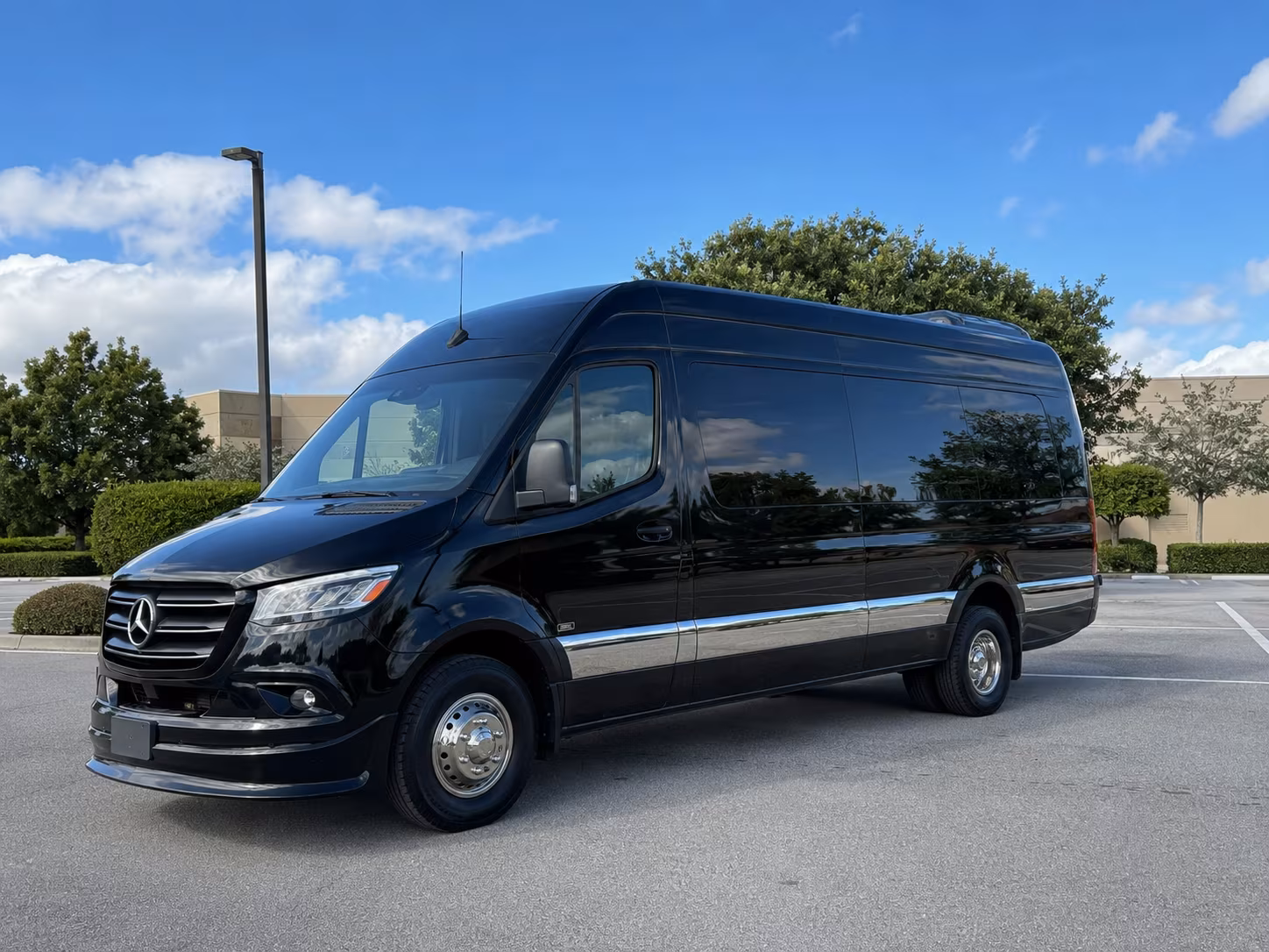 springdale long distance transportation onboard seating
