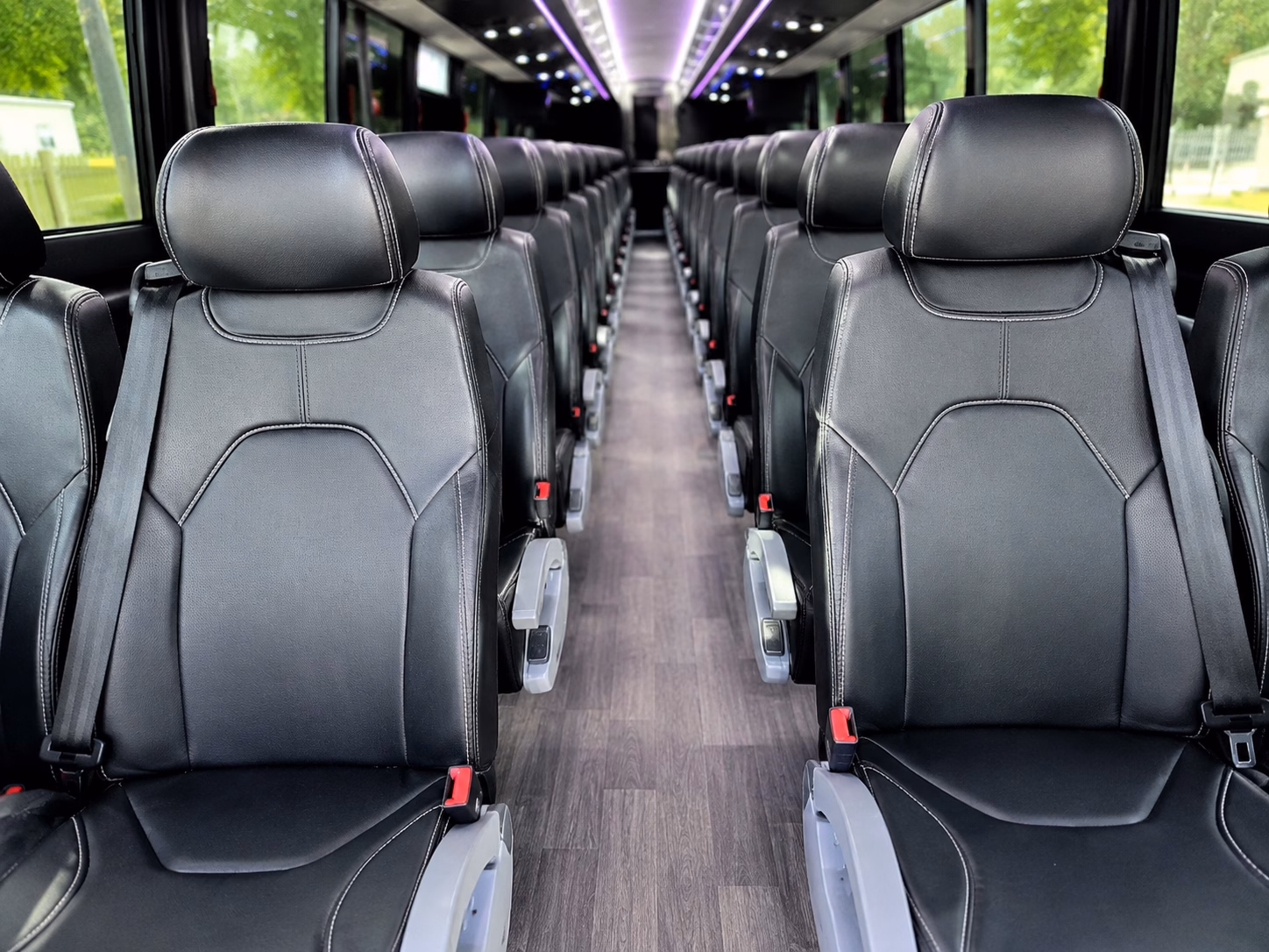 springdale private event transportation onboard seating