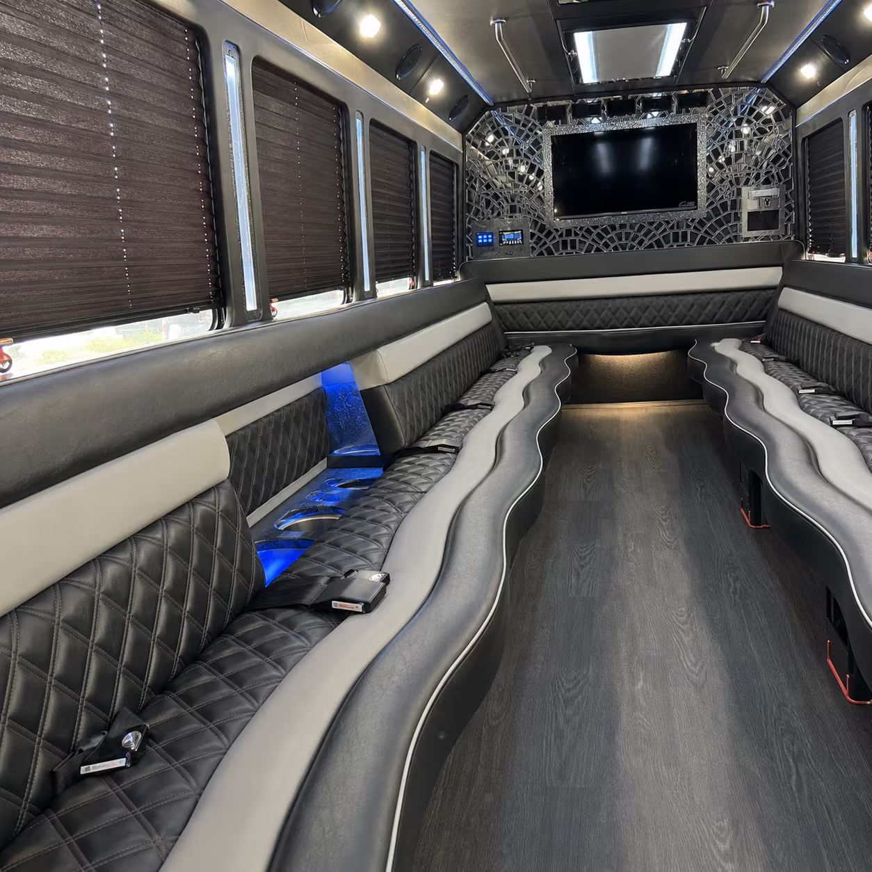springdale wedding party bus rental