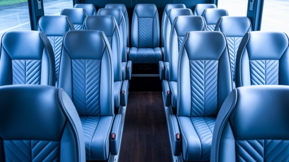 28 passenger minibus interior conway