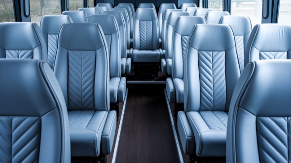 30 passenger minibus inside conway