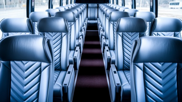 54 passenger charter bus interior conway
