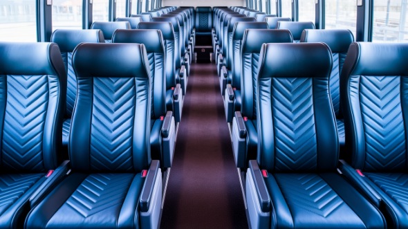 56 passenger charter bus rental conway