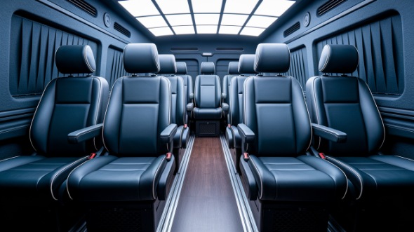 sprinter van with driver rental conway