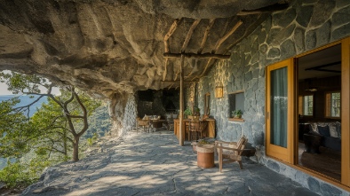 the cave house